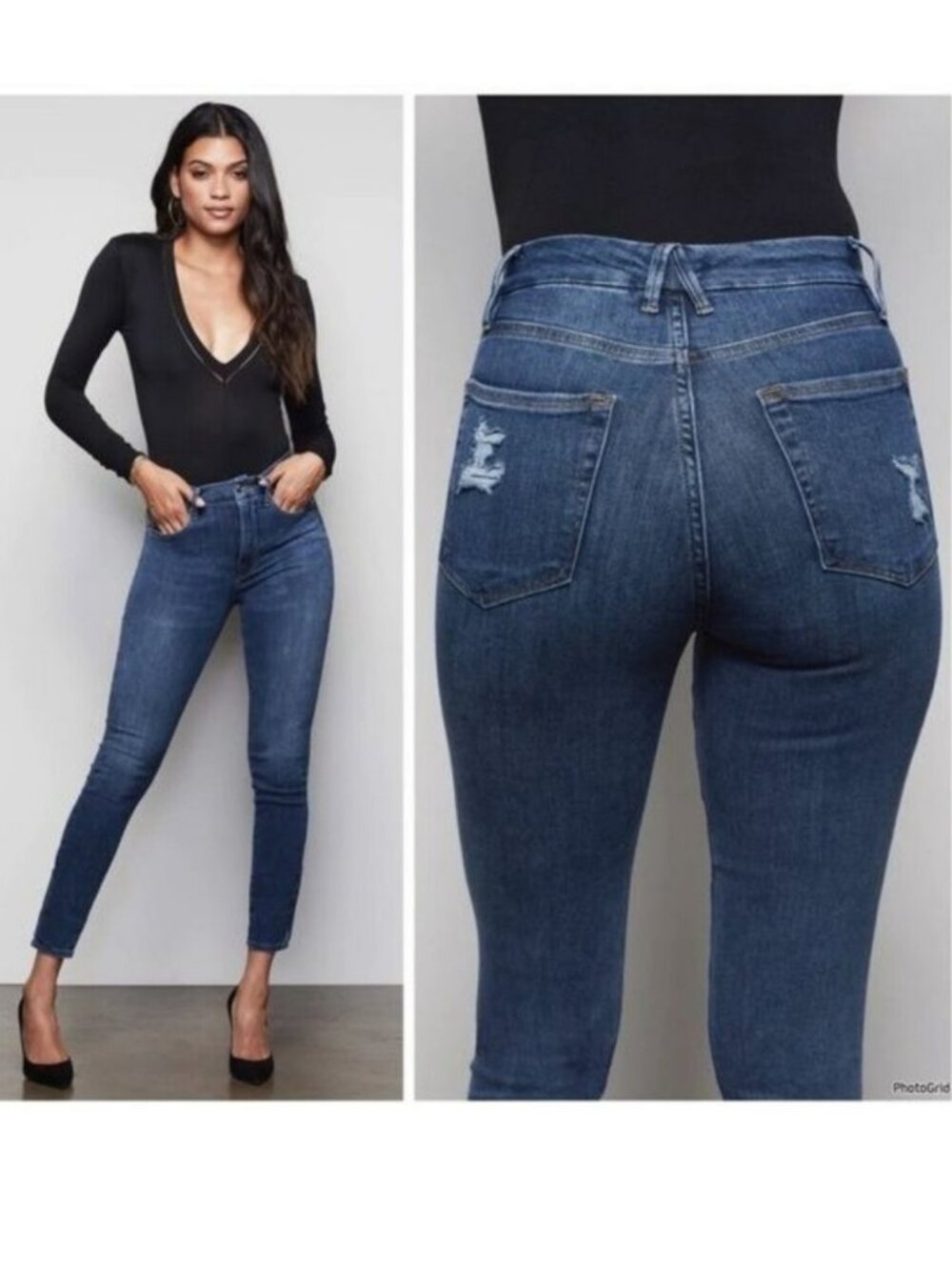 Good American Good Legs Skinny Jeans